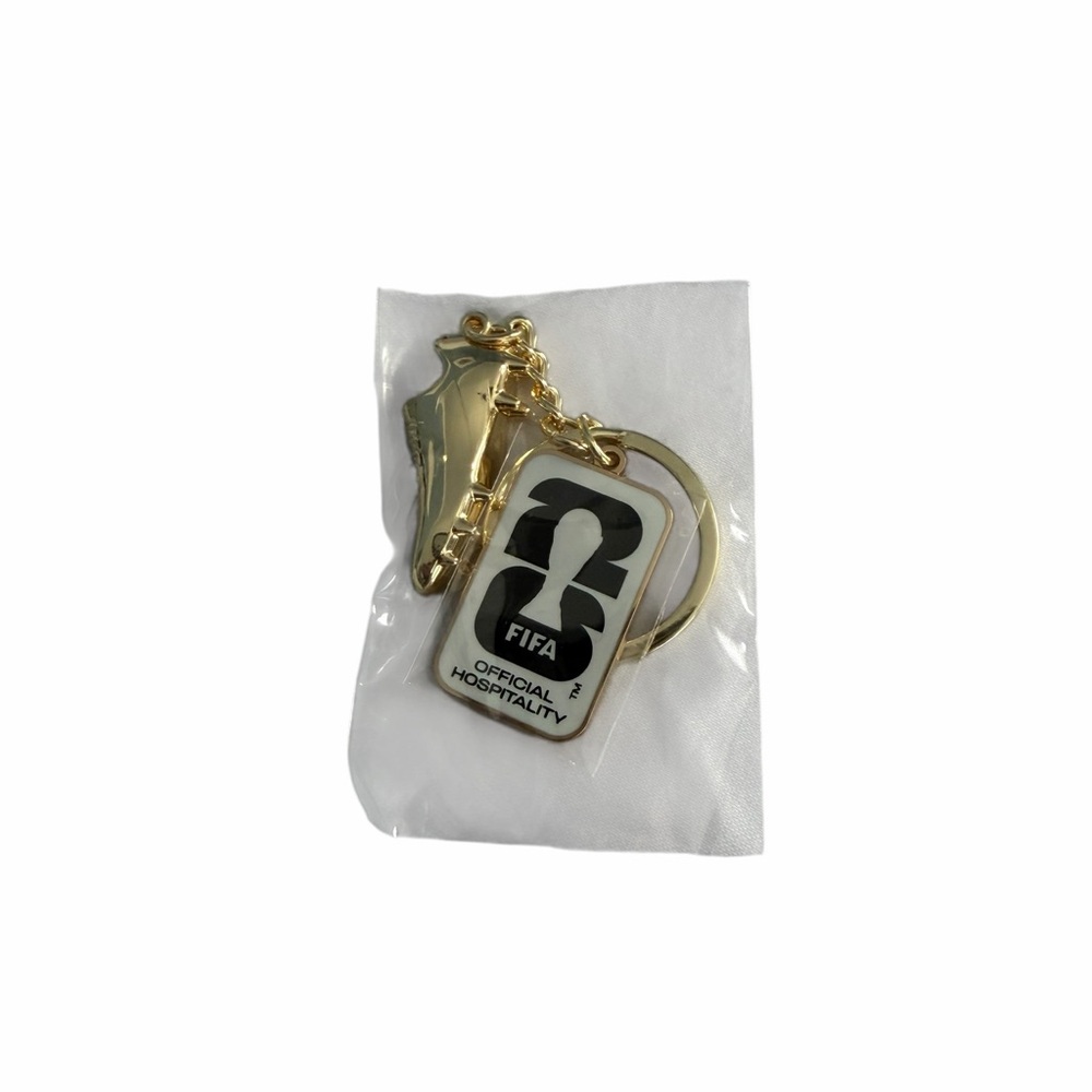 FIFA World Cup 2026 Key Chain with golden soccer cleat. NWT - Picture 2 of 4